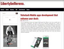Tablet Screenshot of libertybellereno.com